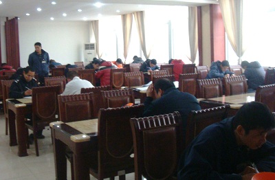 海宁公司举行“清静2013”第一考