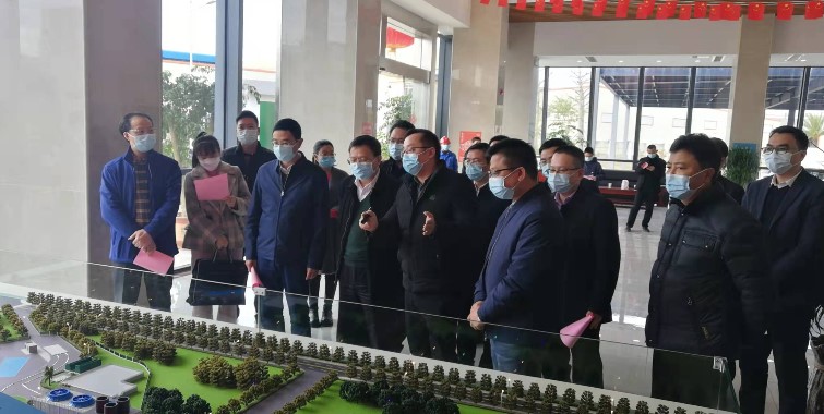 广东省住建厅党组书记赵坤调研鸿运国际四会公司